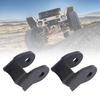 1 Pair Weld On Shock Bracket Steel Enhanced Performance Curved Car Axle Shock Mount for Off Road Trailer Sedan