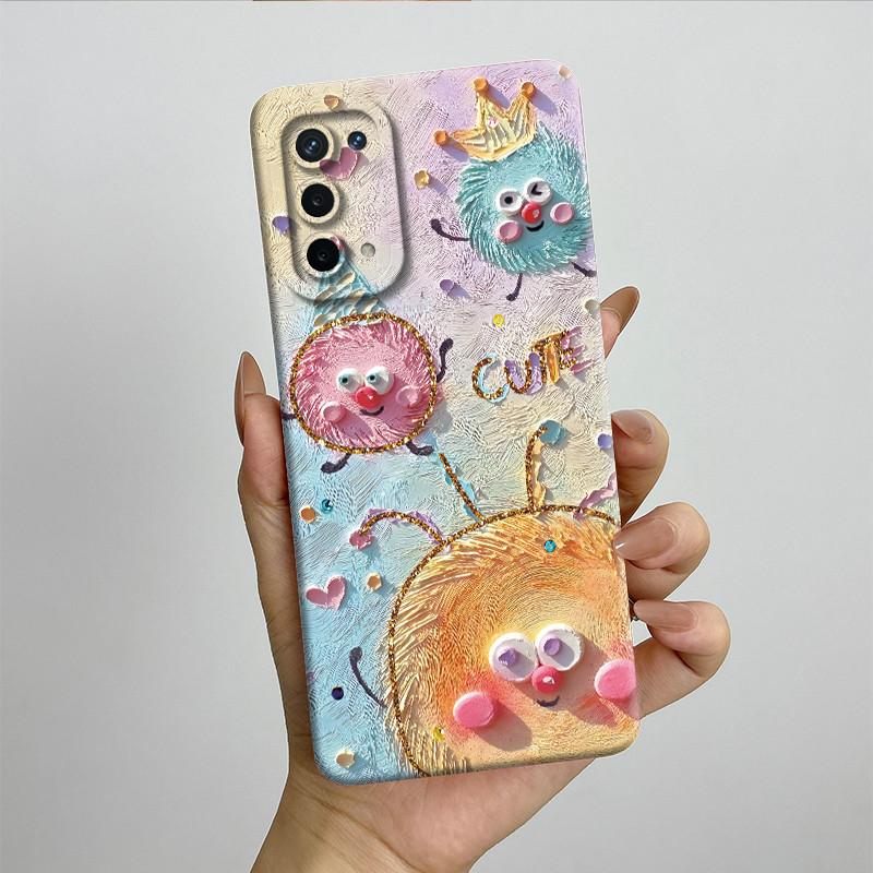 For OPPO A74 5G A54 5G Case A93 5G Capa Silicone Soft Phone Funda CPH2197 CPH2195 CPH2263 Painted Printed Protective Back Cover