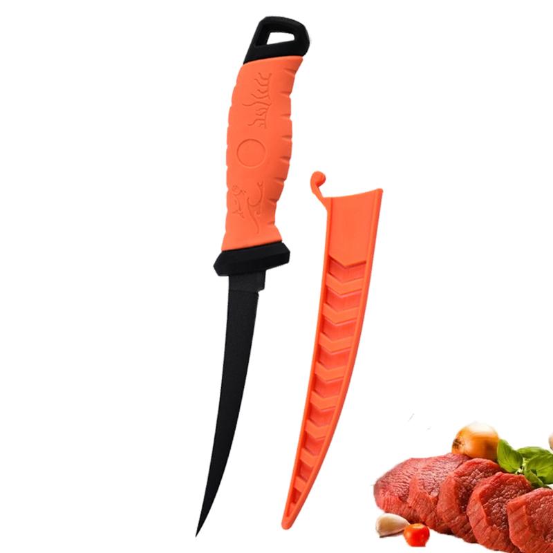 

6-дюймовый кухонный нож для обвалки филе, нож для разделки рыбы из нержавеющей стали, нож для мяса, кухонные ножи для нарезки рыбы