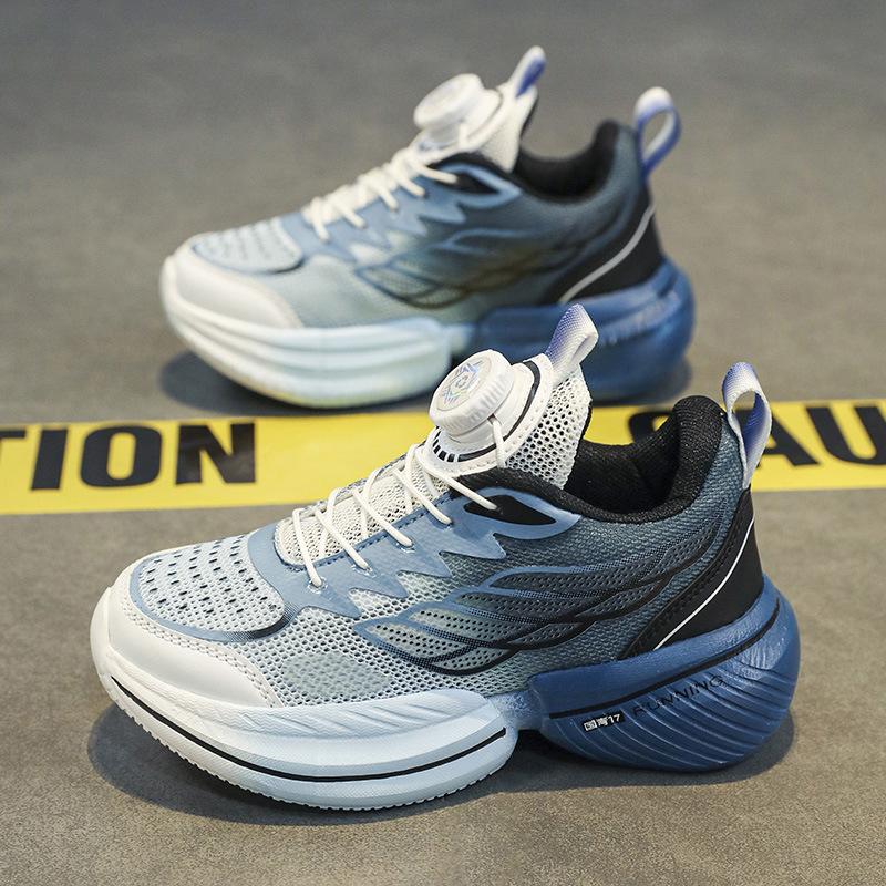 Single Net Boys' Sports Shoes 2025 New Student Lightweight Non-slip Running Shoes Summer Primary School Physical Education Shoes
