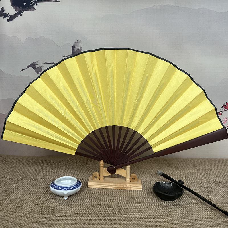 8" & 10" Blank Silk Students' Calligraphy and DIY Folding Fans