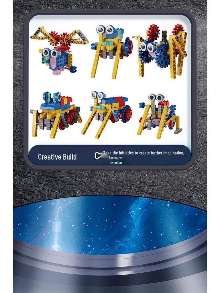 Large Electric Particle Building Blocks: Educational Handmade Toys for Primary Students' Robot Mechanism Training.