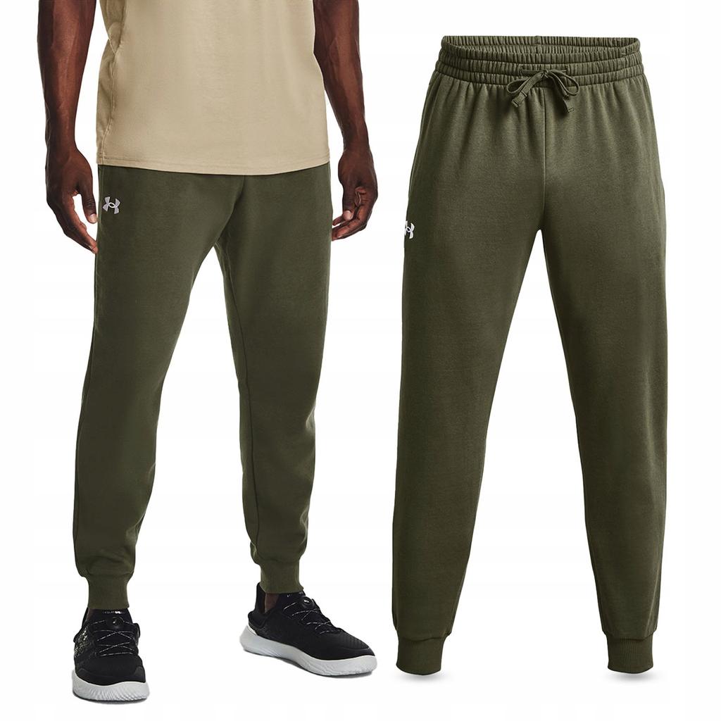 Y8039 UNDER ARMOUR SWEATPANTS TRACKSUITS Men's UA Rival Fleece Joggers S