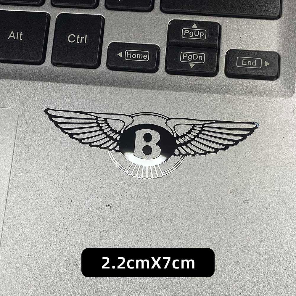 

1PCS Suitable for Bentley Logo Car Metal Stickers Computer Tablet Phone Sticker Window Body Badges Decoration Decals Accessories