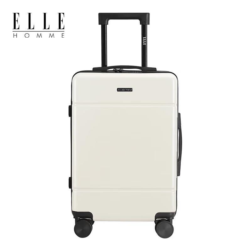 ELLE HOMME EH2007A Scratch-Resistant Travel Luggage 20 inches