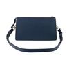 Michael Kors Empire Fashion Simple Gold Hardware Accessories Cowhide Shoulder Crossbody Bag Small Women's Navy Blue