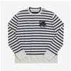 MaiSon KitSune Mm00803kt1102 S492 Fox Head IntarSia Stripe Men S Knit
