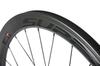 SUPERTEAM Carbon Fiber Road Disc Brake Wheelset 50mm Clincher Wheel 25mm Width Type Front Rear (Six-Bolt, Thru-Axle 12100mm 12142mm)