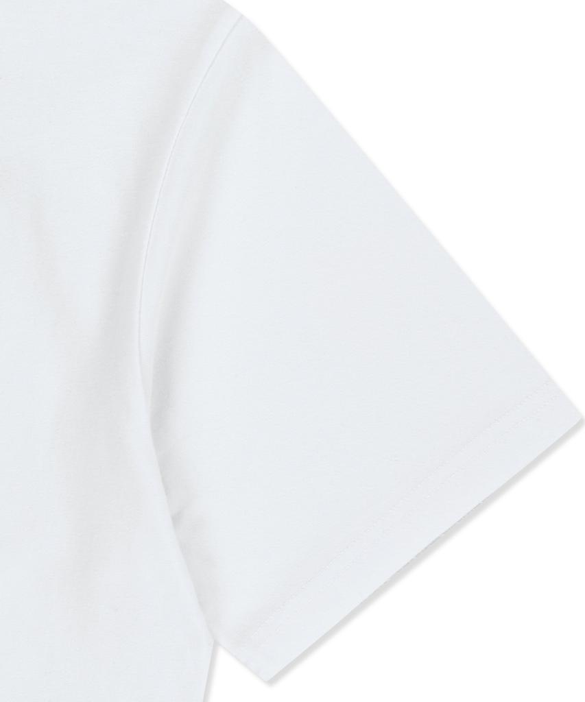 BROWNBREATH Board Tag Tee - White