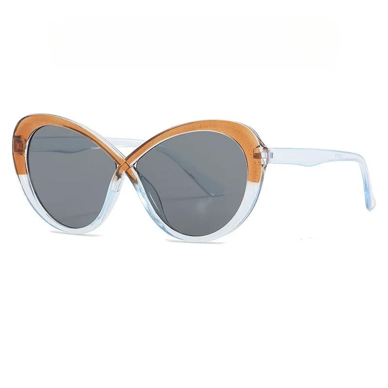 Women s Personalized Fashion Design Butterfly Frame Sunglasses Men s and Women s Fashion UV Glasses New Cat Eye Retro Sunglasses