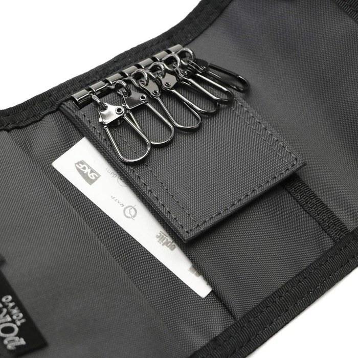 Porter Porter Dill Key Case 653-09757 (Black) 11cm X 7cm X 3cm