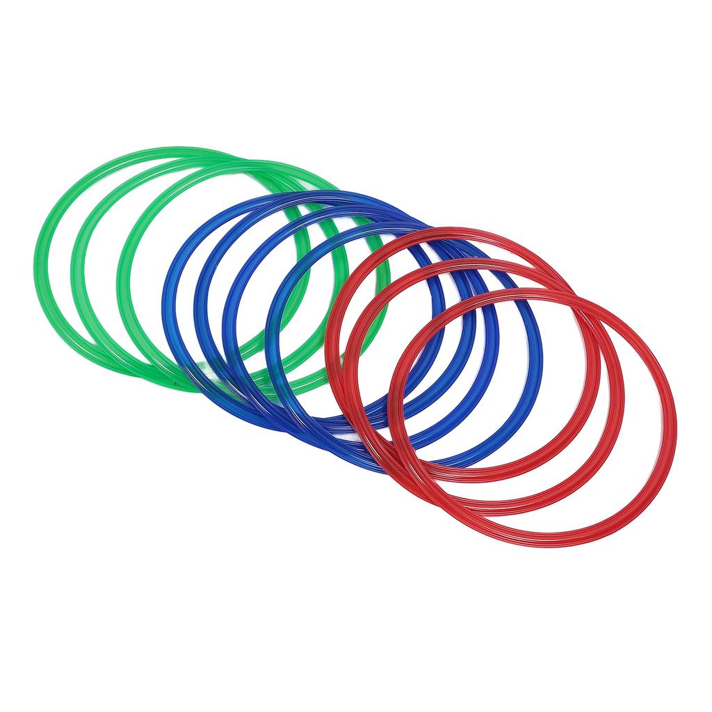 10pcs Hoop Rings 10pcs Connectors 11in Sensory Training Hoop Ring Connector Game Kids Exercise Hoop