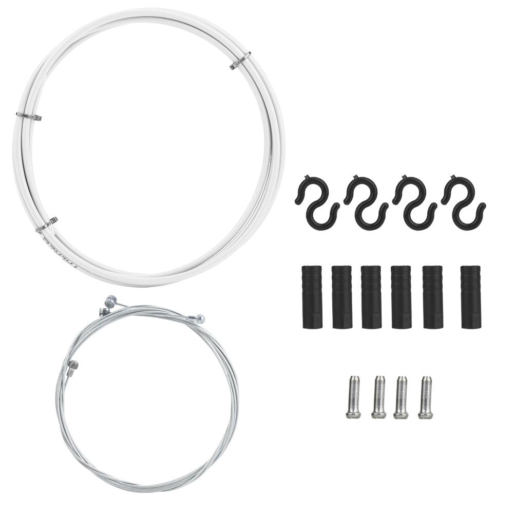 Mountain Road   Bike Brake Cable Housing Hose   Kit Cycling Replacement (Black)