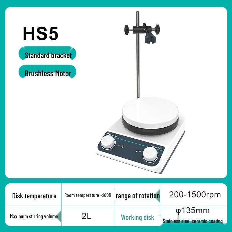 Laboratory Multi-Position Digital Magnetic Stirrer with Heating & Constant Temperature Control