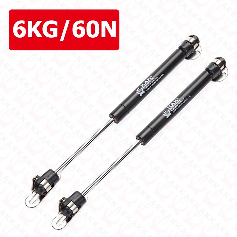 KAK 4 Pack 6kg 10kg 15kg Gas Spring Cabinet Hinge Copper Core Door Lift Support Hydraulic Kitchen Cupboard Door Hinges Hardware