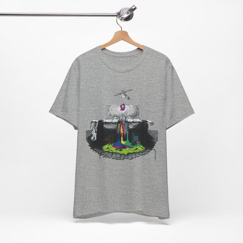 Vintage Y2K Print Top Hot Band Fashion Print Short Sleeve Cotton Casual Loose T-shirt Fashion Street Wear Fan Gift Unisex