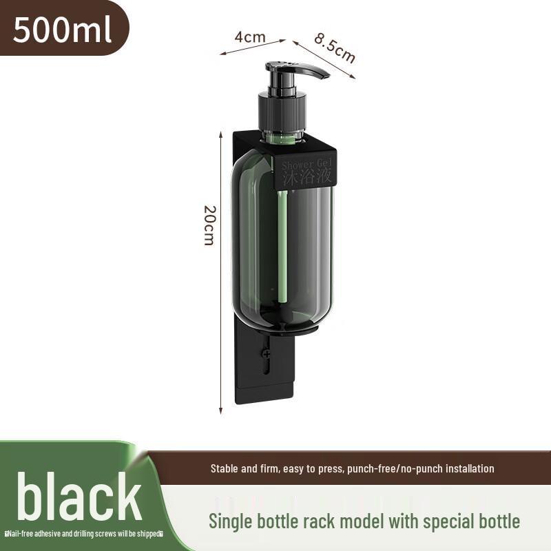 MDNG Stainless Steel No-Drill Wall Mount Soap Dispenser