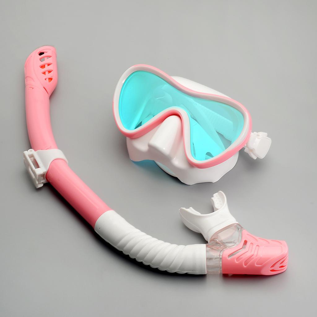 Children's Diving Mask Snorkel Adjustment Fins Three-piece Set