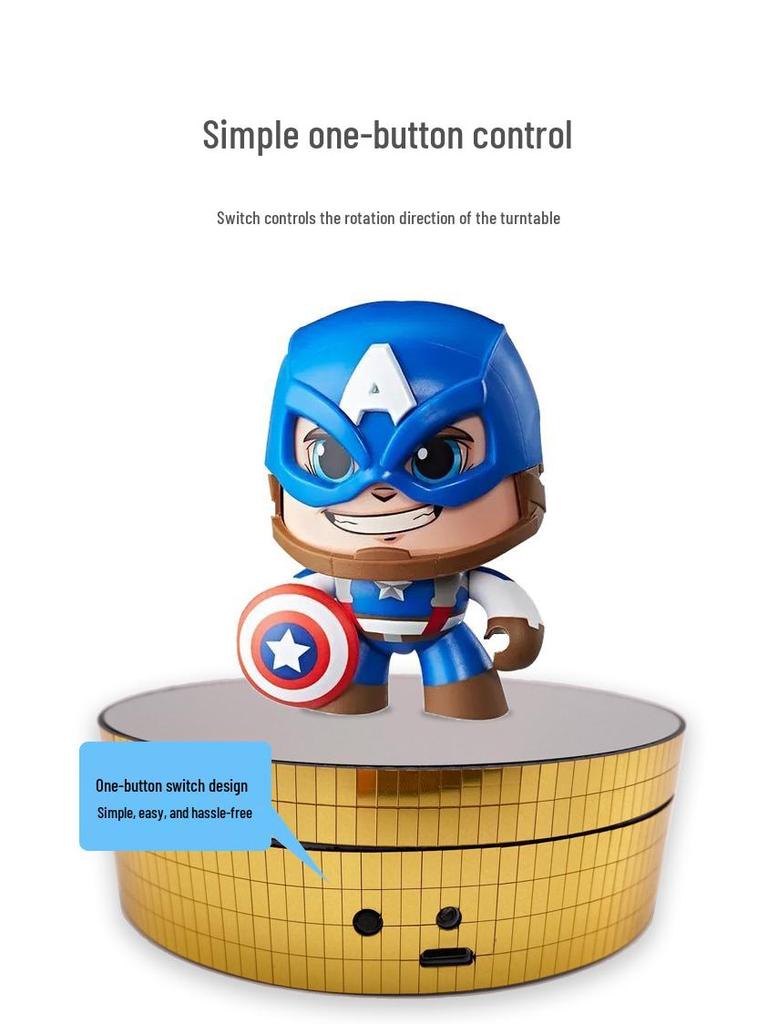 12cm Electric Dual-Use Rotating Display Stand for Photography