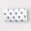 Muslin Fitted Sheet for a Crib 120*60 (ash Teddy Bears)