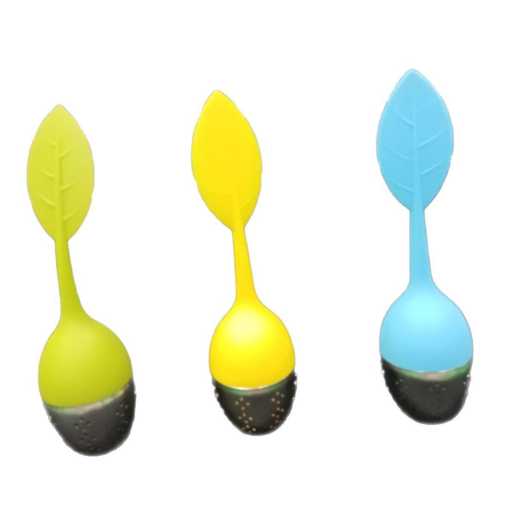 FDA Food Grade Silicone Tea Infuser - Heat Resistant Leaf Tea Filter Set