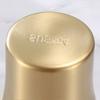 304 Stainless Steel Double-Wall Breakfast Mug Korean-Style Beer Mug Coffee Cup 500 Ml Restaurant Gold-Tone Beverage Tea Cup