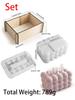 DIY Tissue Box Silicone Mold Creative Bead Bubble Storage Box Paper Tissue Holder Mold 3D Plaster Resin Craft Gifts Home Decor