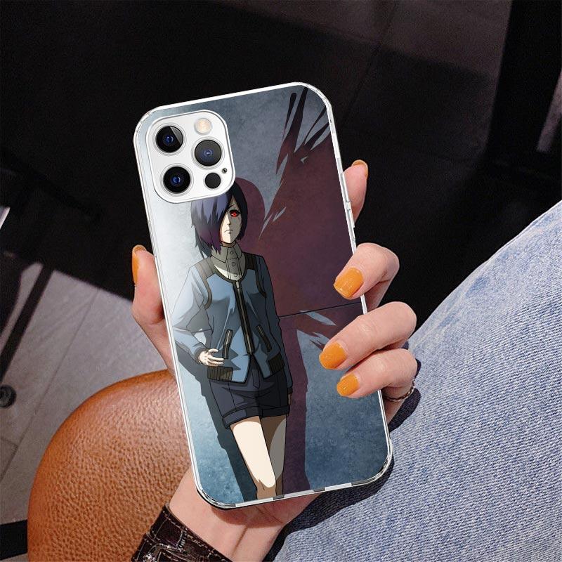 G-Ghoul Tokyo Touka Kirishima Phone Case For iPhone 17 Air 16 Pro Max 16E 15 + 14 Plus 11 12 13 Mini 7 8 SE Gift Print Cover Fun