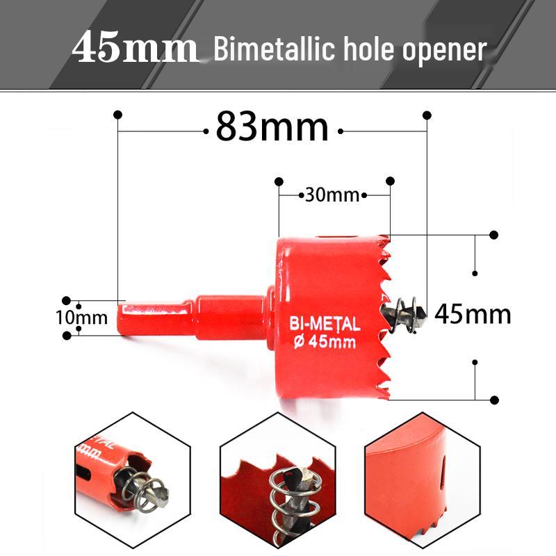 Woodworking Bi-metal Hole Saw for Gypsum, PVC, and Plastic