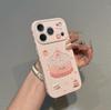 Cute Cake Cartoon Heart Window Case for iPhone 15/16 Pro & 17 Pro Max