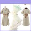 Dr.stone Anime Cosplay Kostüm Set Komplettanzug Cosplay für Shi God Senku
