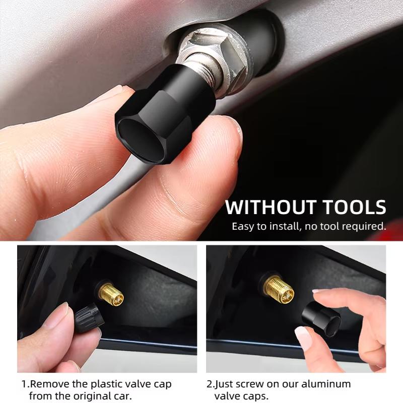 Hub Caps Tire Valve Stem Cap+Keychain Set Dustproof And Practical For Volkswagen GOLF Polo Tiguan VW GTI PASSAT RL7BD4