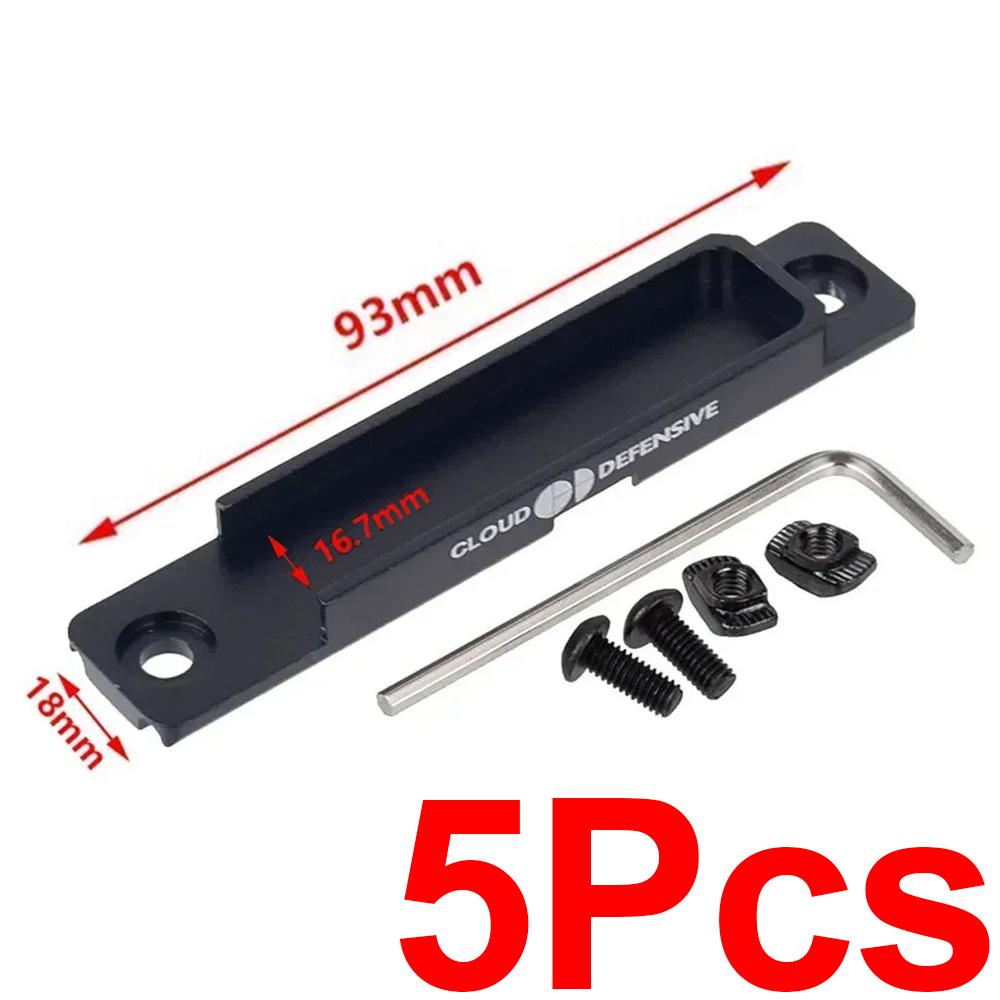 Tactical Metal Slot Flashlight Mount Base for MLOK System Hunting Shooting CS Game Accessories M300/M600 SF Port DBAL-A2 Switch2