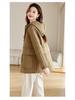 Women's 2024 Mid-Length Quilted Cotton Coat - Fashionable, Lightweight Winter Jacket for Middle-Aged Women