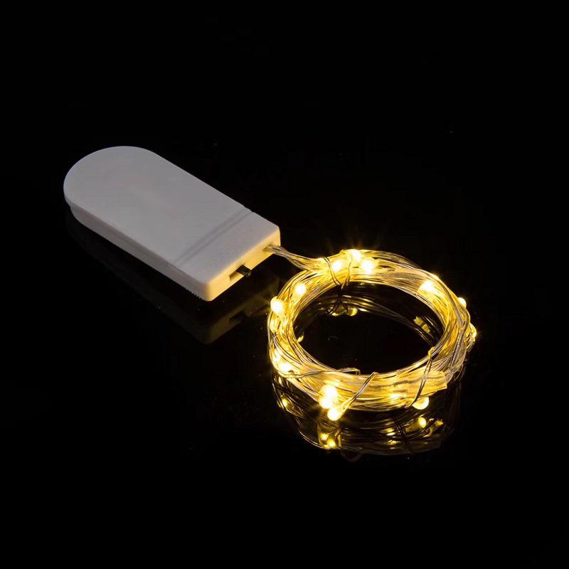 LED Copper Wire String Lights with Battery Box for Gift Box, Baking, Bouquet, Fresh Flowers, Cake, and Christmas Decorations.