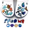 Ozean-Serie Croc-Anhänger: Weiche PVC-Gummi-Schuhschnallen, DIY-Schuhblumen, Gartenschuhzubehör, Kreative Dekorationen.