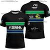 Ayrton Senna Nr. 12 Rennwagen Trikot Sommer Sport Freizeit Atmungsaktiv Herren Damen Kurzarm T-Shirt Familie Kinder T-Shirts