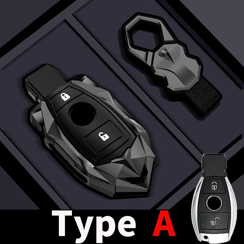 

2/3 Buttons for Mercedes Benz A B G R Class GLA GLK W176 W204 W251 W463 Soft Car Remote Key Case Cover Fob Accessories