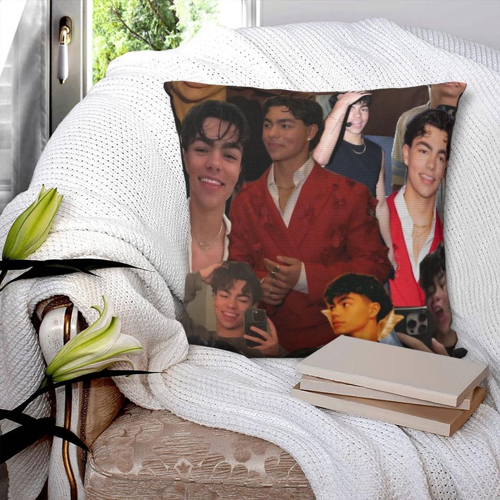 Pillow Cover Malachi Barton American Singer Graphic Cushion Cover Funny Pillow Case For Chair Sofa Home Decoration Pillowcases