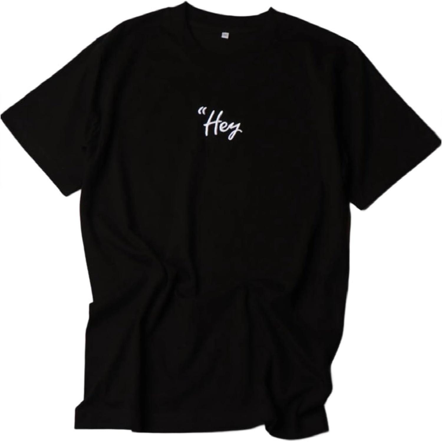 

Men s Outdoor Casual T Shirts with Embroidered Print for Relaxed Summer Style Loose Fit Ideal for Everyday Wear XXXXXL чорний