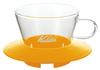 Wave Series Glass Dripper 155 Mango Yellow (1-2 Servings) #05061