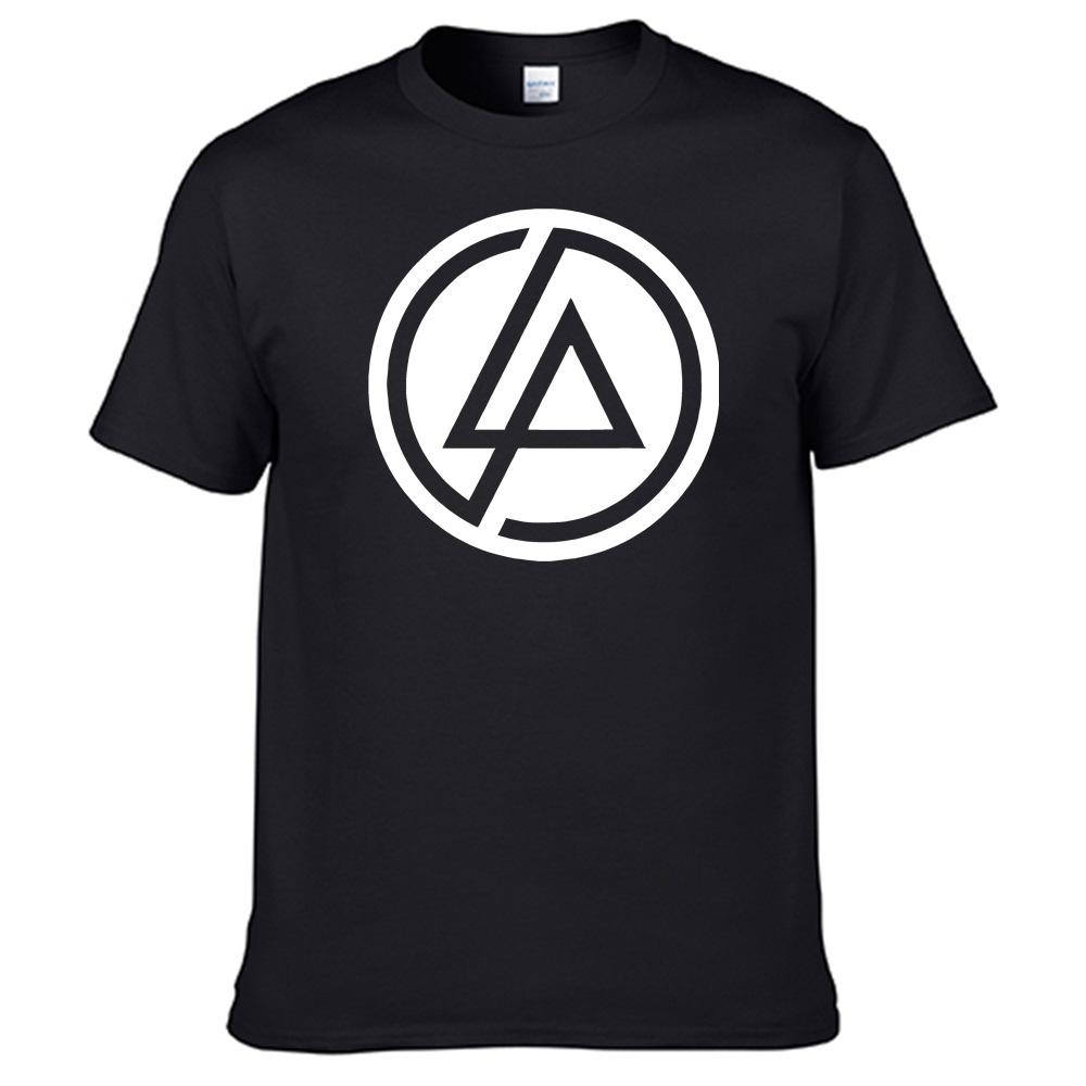 2026 Hot New Linkin Park Band Printed Graphic T-shirt Men's Short Sleeve T-shirt High Quality Women's Clothing Street Wear Casual Loose Tee Top