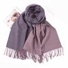 Women's Double-sided Wool Cashmere Scarf Shawl: New High-end Autumn/Winter 2026 Style