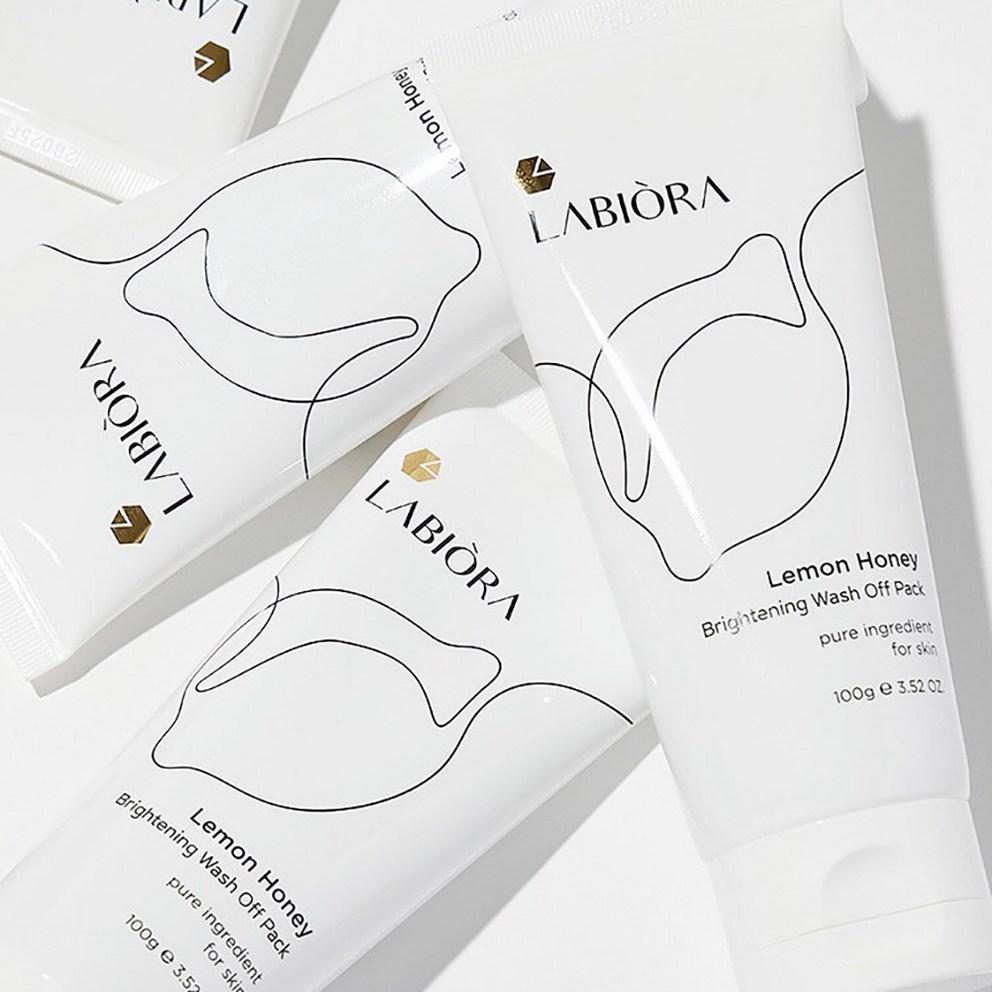 Laviola Bae Jong-ok Lemon Honey Pack Exfoliating Wash-Off Mask 100g