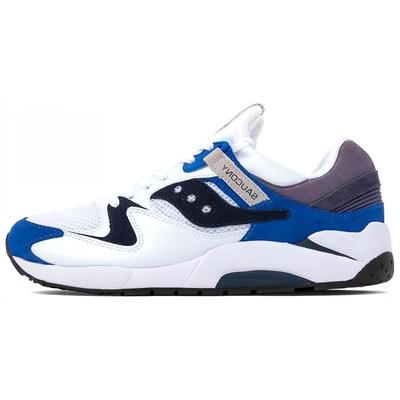Grid 9000 White Blue Saucony S70439-1