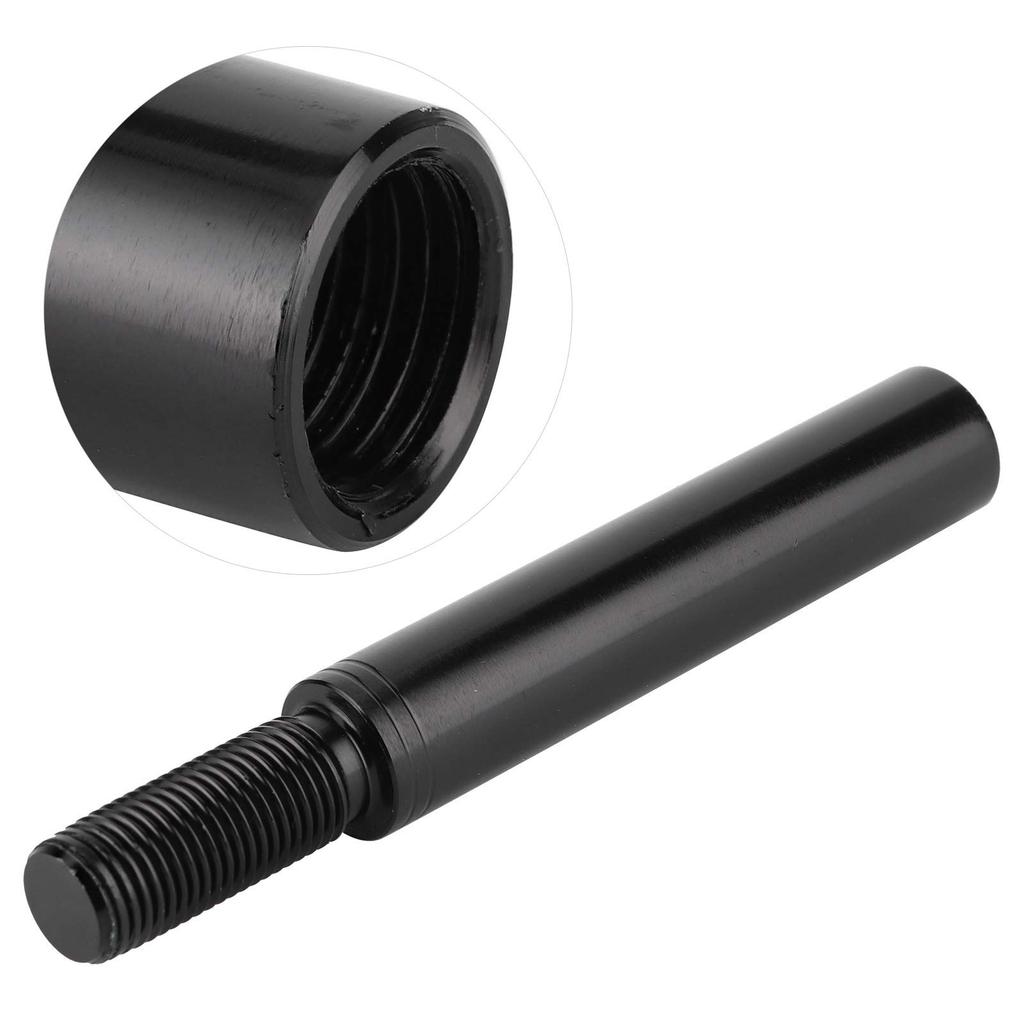 Elerose Car Gear Shift Extension, 3" Shift Knob Extender Manual Gear Shifter Lever Extension M12 X1.25 Fit Ford Mustang