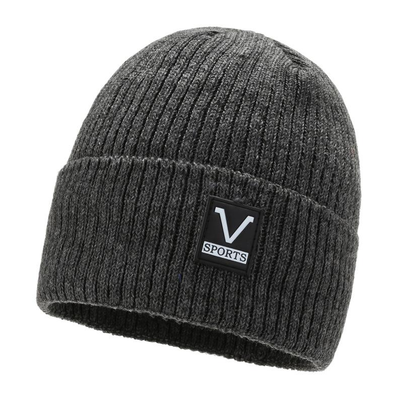New Autumn and Winter Knitted Hat, Fleece Thermal Hat, Thickened Hat, Cycling Pullover Hat, Wool Hat