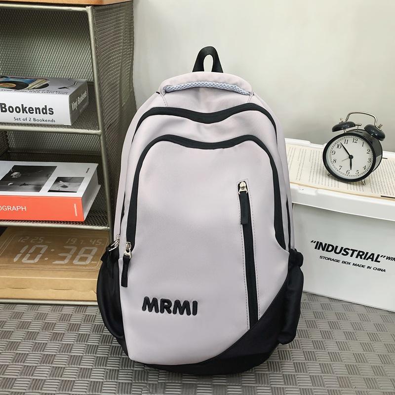 New Product Schoolbag Female Ins Large Capacity High School College Student Backpack Male Junior High School Student High School Student Backpack