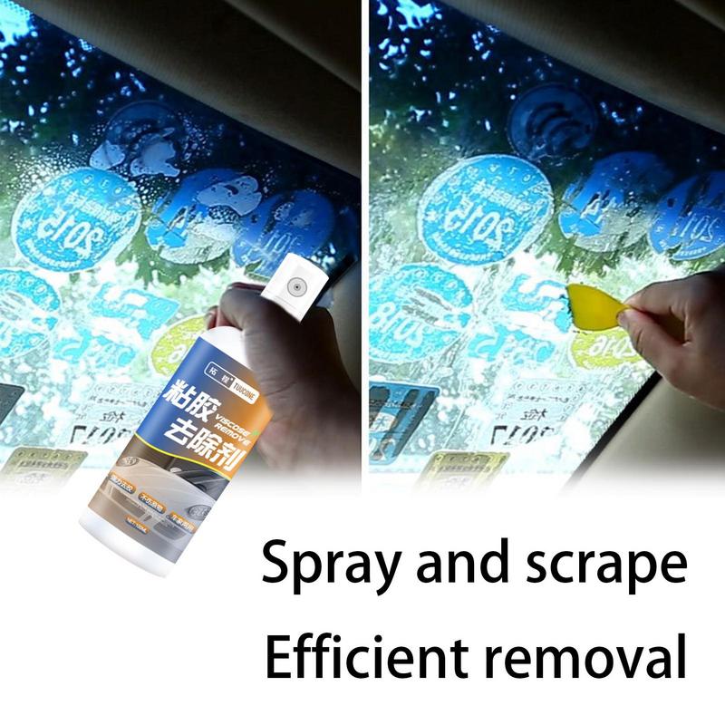 100ml Effektiver Glasaufkleber-Lösungsmittel-Auto-Klebstoff-Entferner-Spray Multifunktionales Fahrzeug-Reinigungswerkzeug Autozubehör