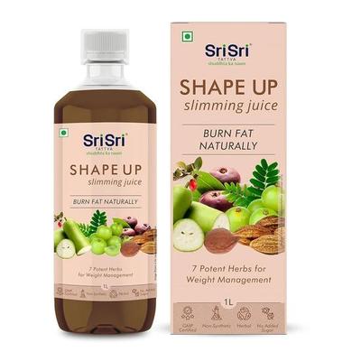 Suc Shape UP | 7 Plante Puternice Pentru Controlul Greutății | Fără Zahăr Adăugat | 1 L